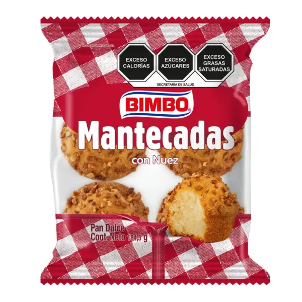 Mantecadas Nuez 184.5g