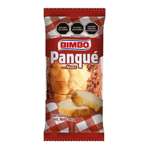 Panque Nuez Bimbo 280g