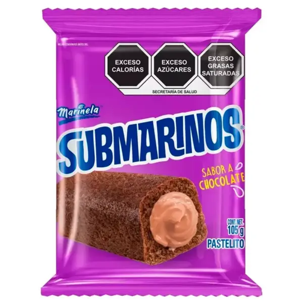Submarinos Chocolate 105g