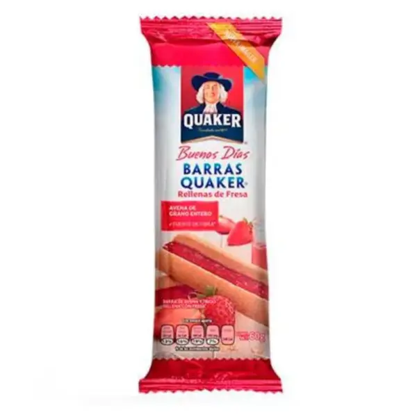 Barra Quaker Fresa 60g