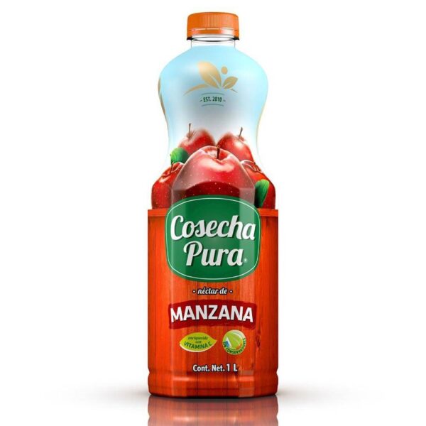 Cosecha Pura Manzana 1l