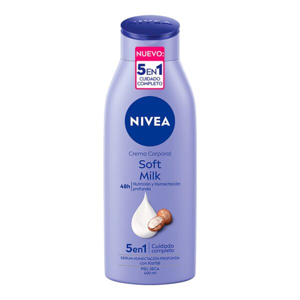 Crema Nivea Soft Milk 400ml