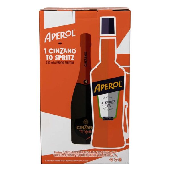 Aperol Y Cinzano Paquete