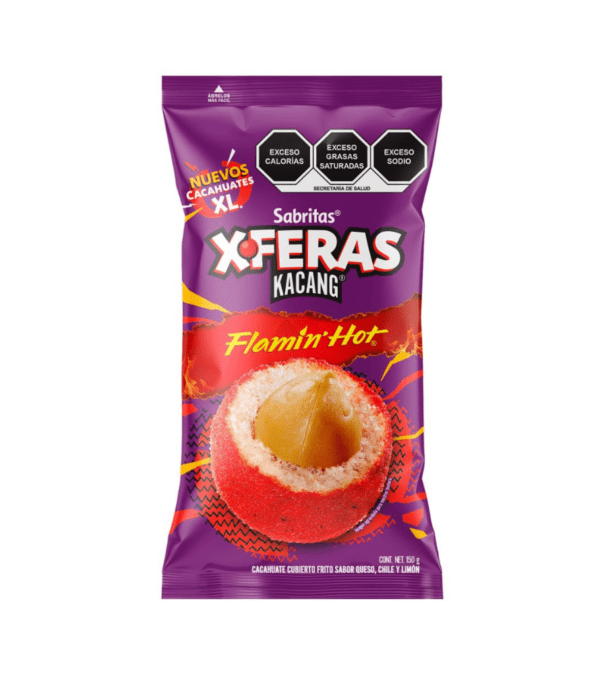 Kacang Xferas Flamin Hot 60g