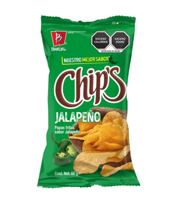 CHIPS JALAPEÑO 57G