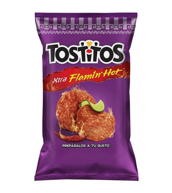 TOSTITOS XTRA FLAMINN HOT 62G