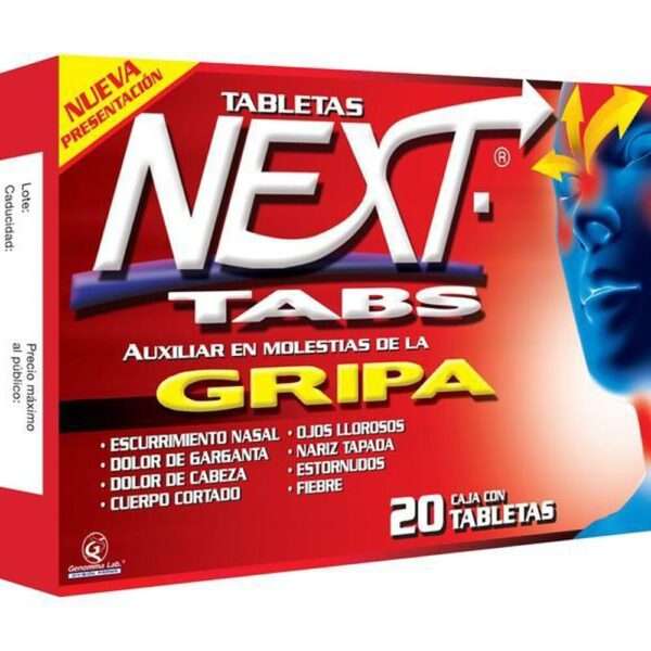 NEXT TABS 20 TABLETAS