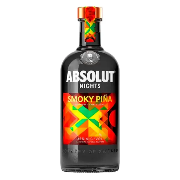 VODKA ABSOLUT SMOKY PIÑA 700 ML