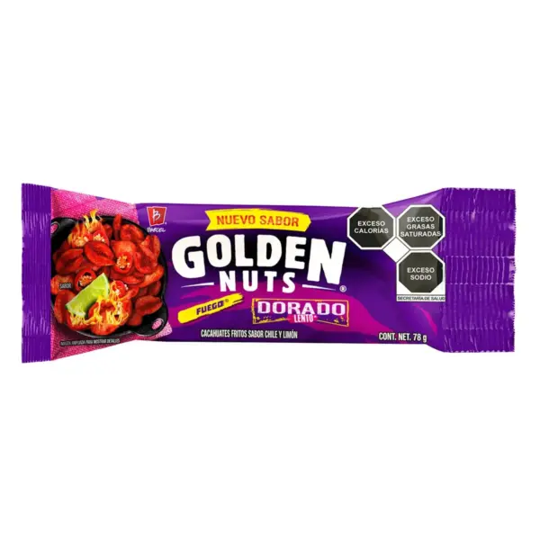 GOLDEN NUTS FUEGO 78G